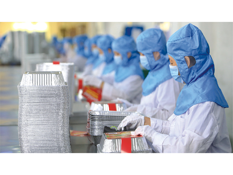 Packaging Production Line Scene